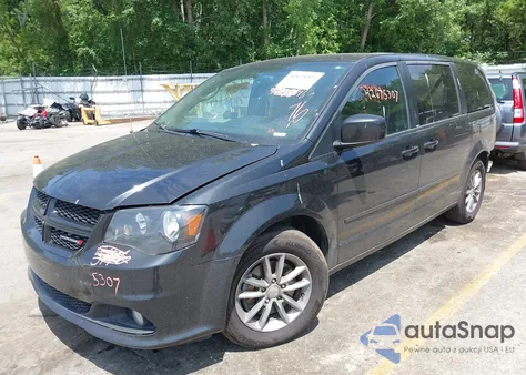 2014 Dodge Grand Caravan R/T из США, поврежденный, VIN 2C4RDGEG0ER105788